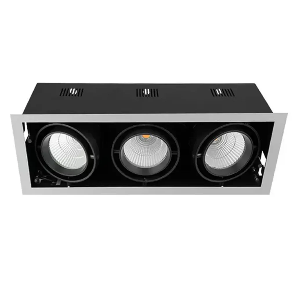 472mmx165mm LED Downlight 75w Black, Silver, White 2.7k, 3k, 4k, 5k, Vivid CRI 90+ XMB325 Trend Lighting - Image 3