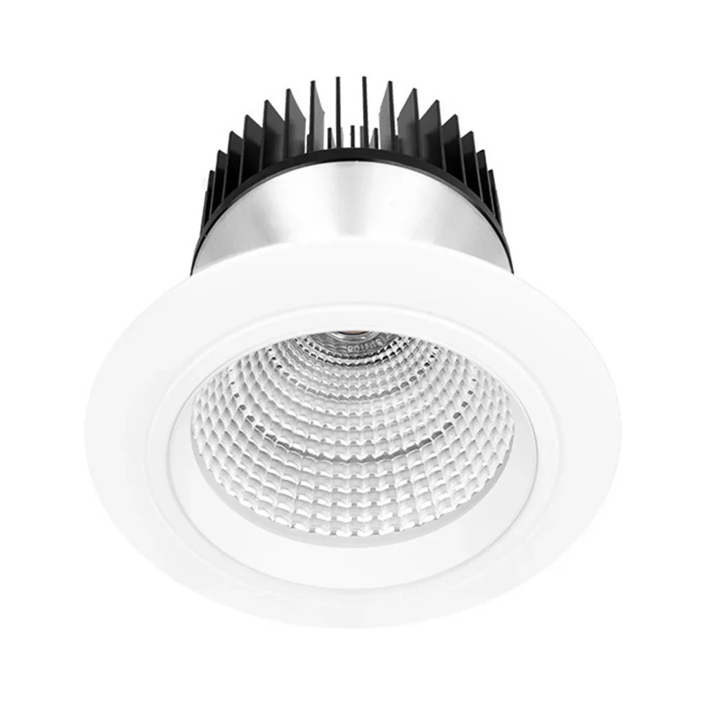 150mm Maxiled LED Downlight 55w White, Black or Silver 2.7k, 3k, 4k, 5k 90+ XDF55 Trend Lighting - Image 4