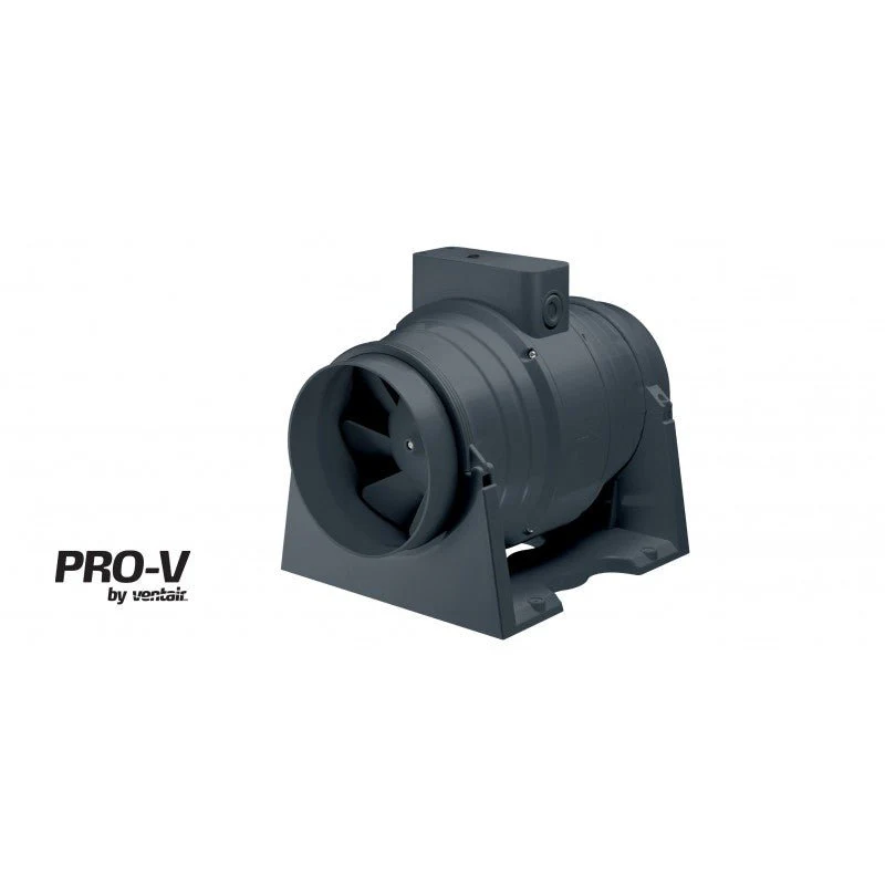 190-852m³/h Ventair Mixflow High Power In-Line Exhaust Fan (100mm/150mm/200mm) - VMFIL100, VMFIL150, VMFIL200