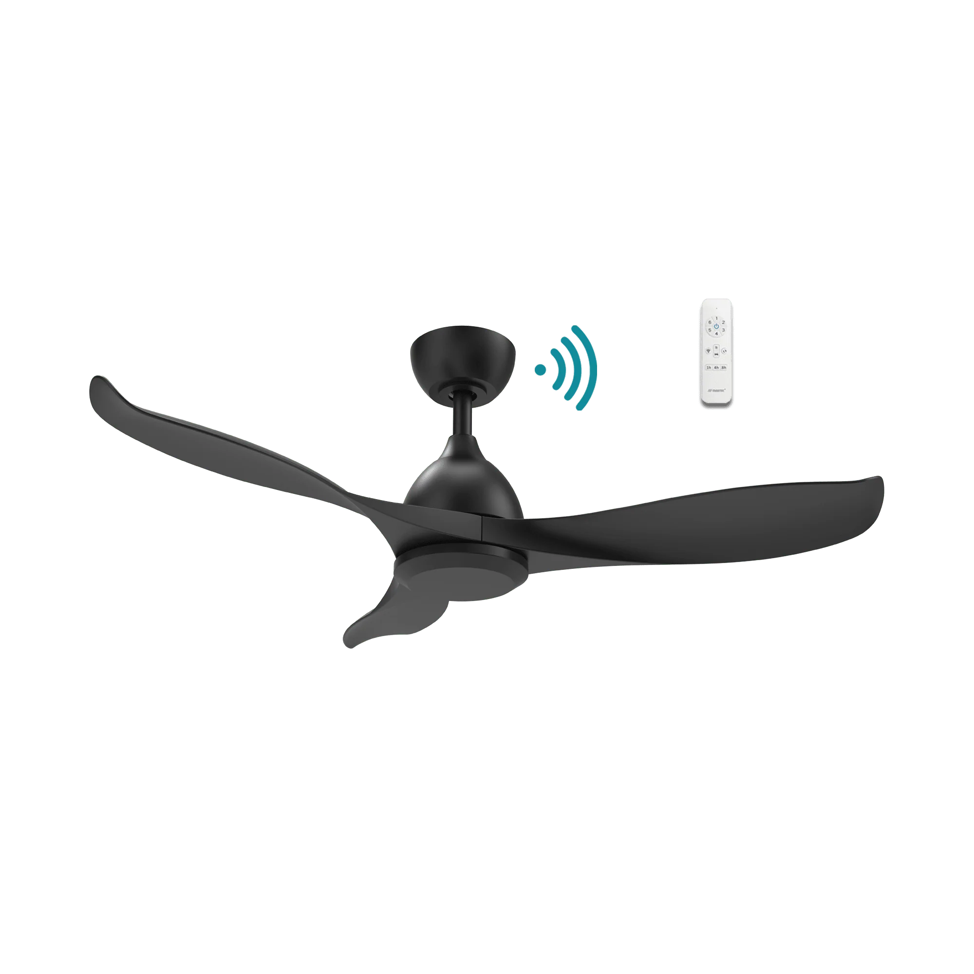 42" Scorpion DC Ceiling Fan Matt Black or Matt White MSDC103 by Martec - Image 2