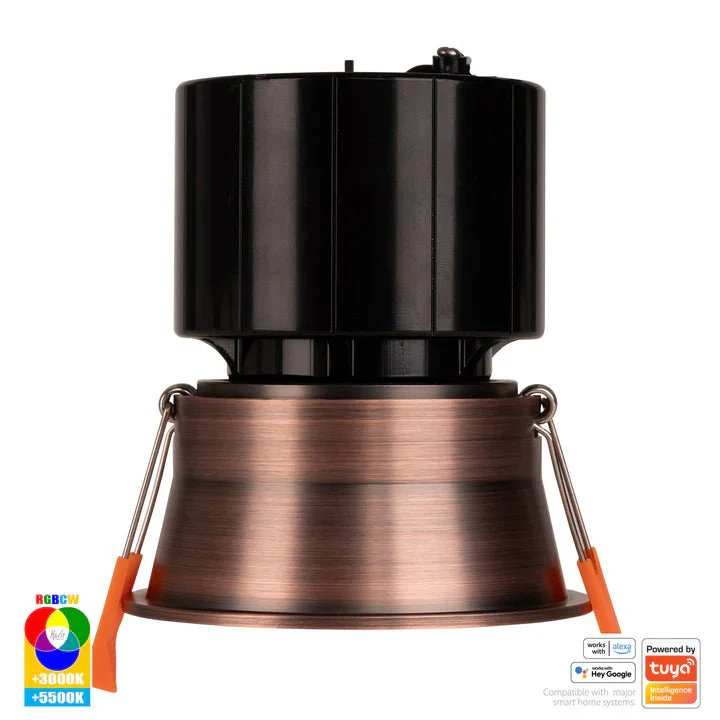 76mm Prime Wifi LED Downlight 12w RGBCW CRI 90+ HV5513RGBCW Havit Lighting - Image 12