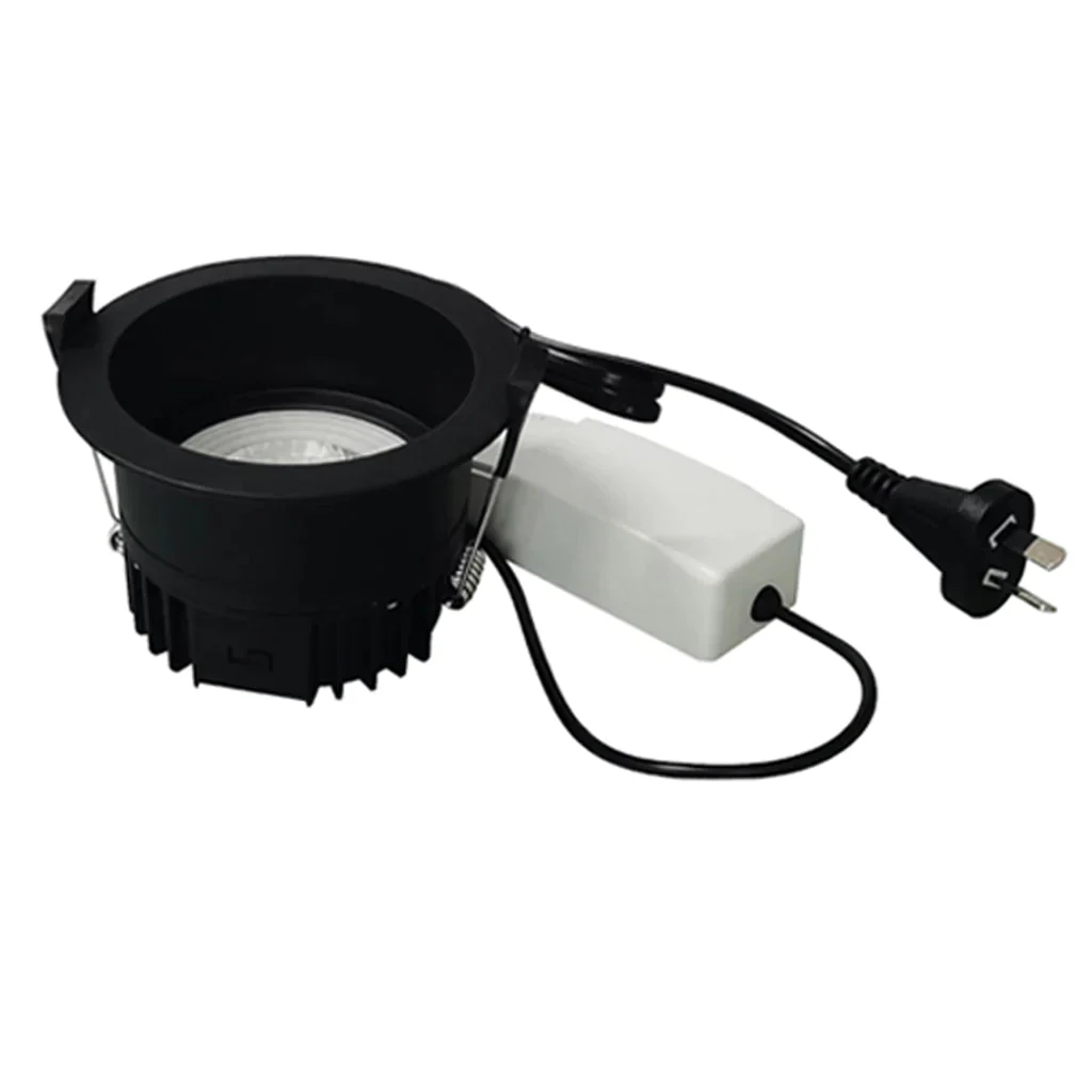 90mm LED Downlight 9w Black,  CCT MACRO DL105 Telbix Lighting - Image 2