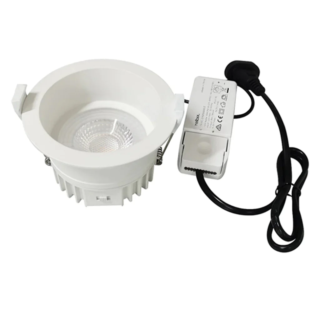 90mm LED Downlight 9w white,  CCT MACRO DL105 Telbix Lighting - Image 2