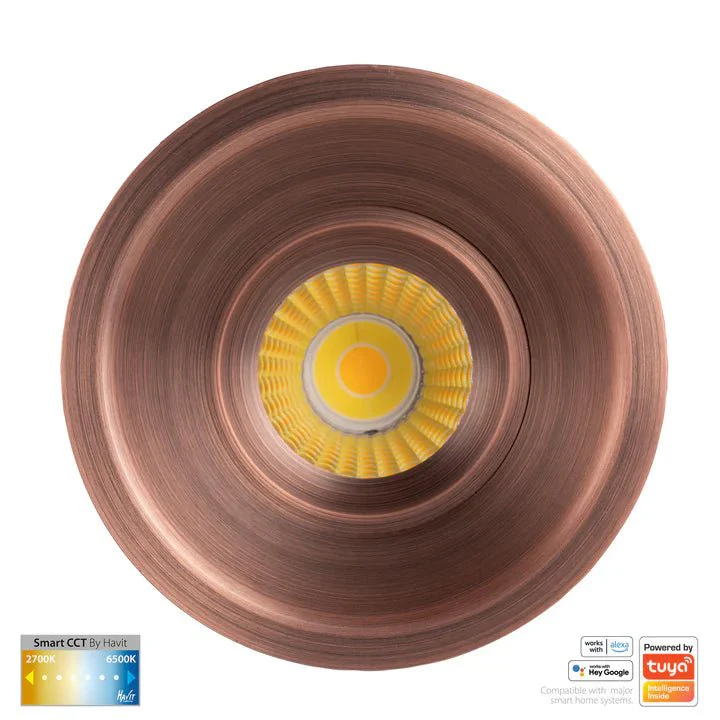 90mm Prime Deep Wifi LED Downlight 12w CCT CRI 90+ HV5514CCT Havit Lighting - Image 13
