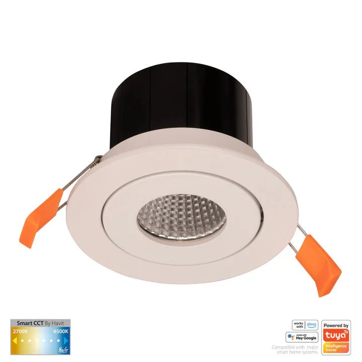 90mm Prime Wifi LED Downlight 12w CCT CRI 90+ HV5512CCT Havit Lighting - Image 2