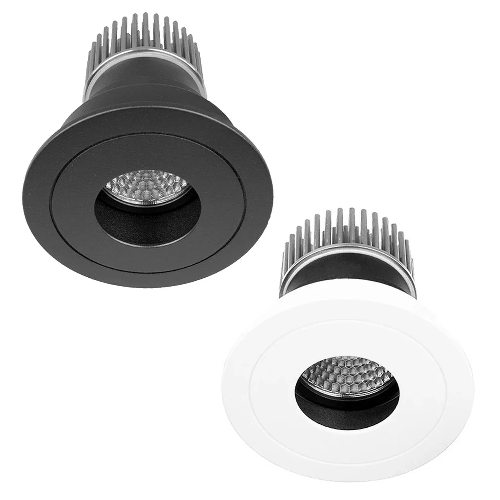 92mm LED Downlight 10w Black, White 2.7k/3k/4k CRI 90+ P12H Trend Lighting