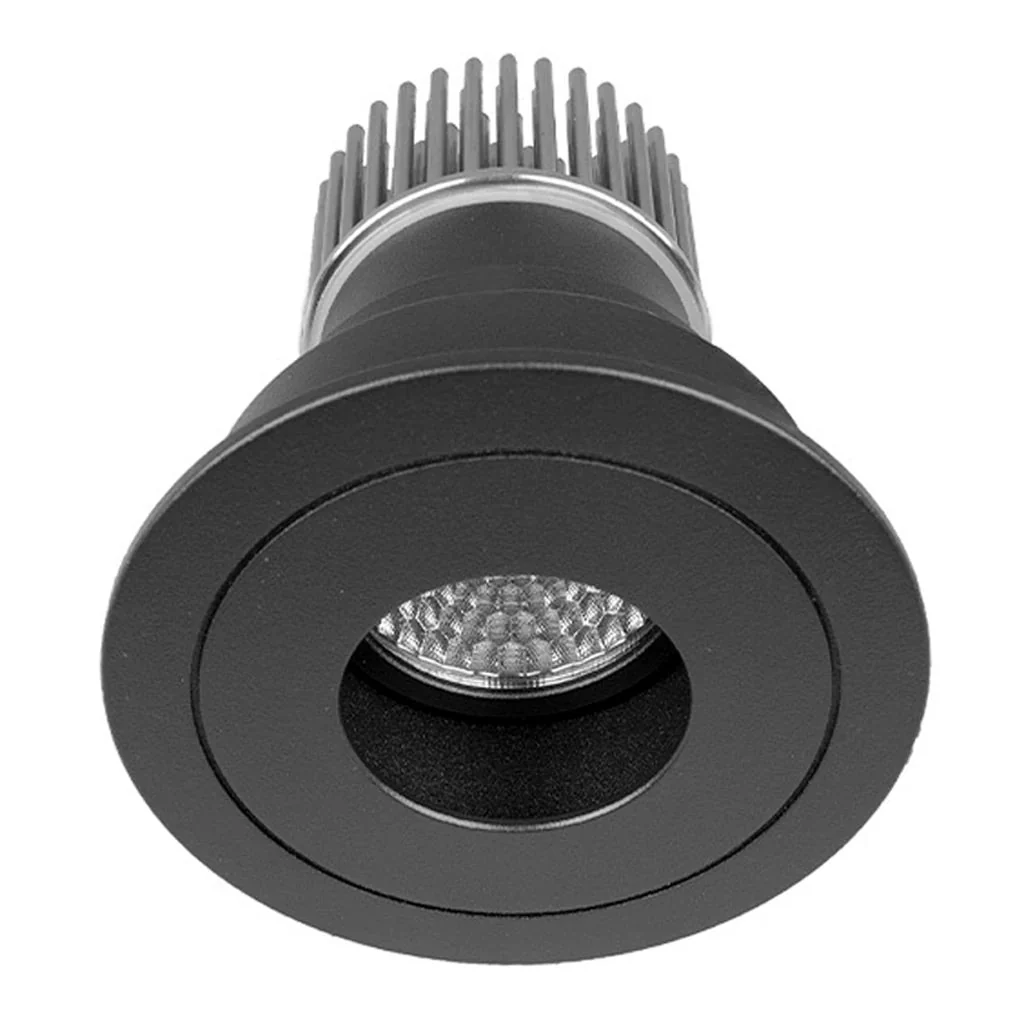 92mm LED Downlight 10w Black, White 2.7k/3k/4k CRI 90+ P12H Trend Lighting - Image 2