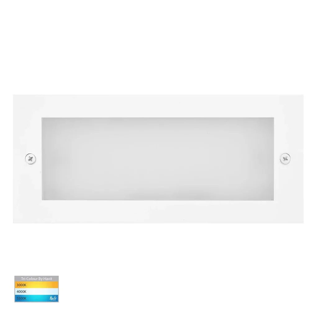 Bata LED Brick Light CCT 10w in Black, 316 SS, White Havit Lighting - HV3003T-BLK, HV3003T-SS316, HV3003T-WHT - Image 4