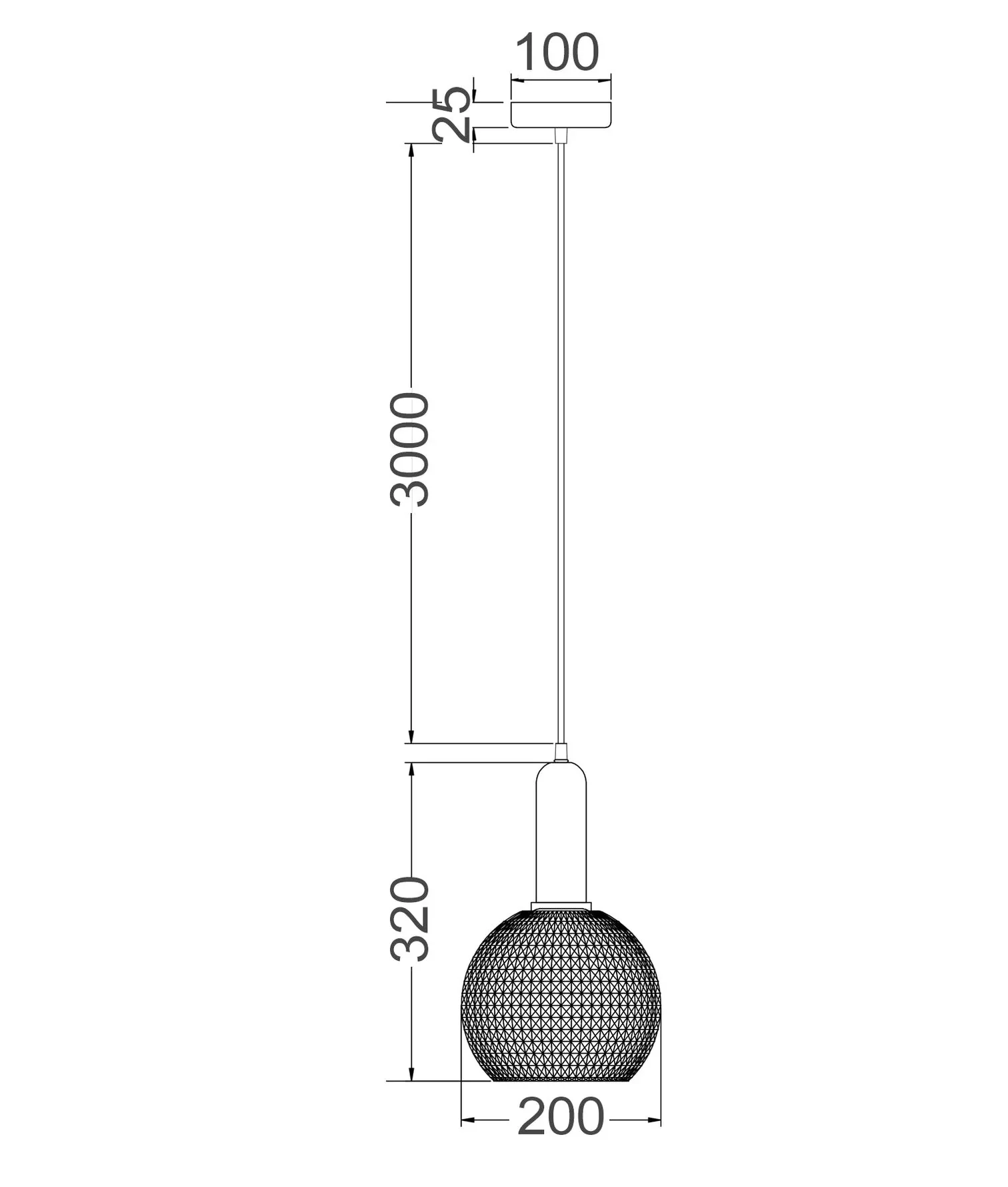 CLA PELOTA: Modern Interior Wine Glass Segmented Glass Pendant Lights - Image 9