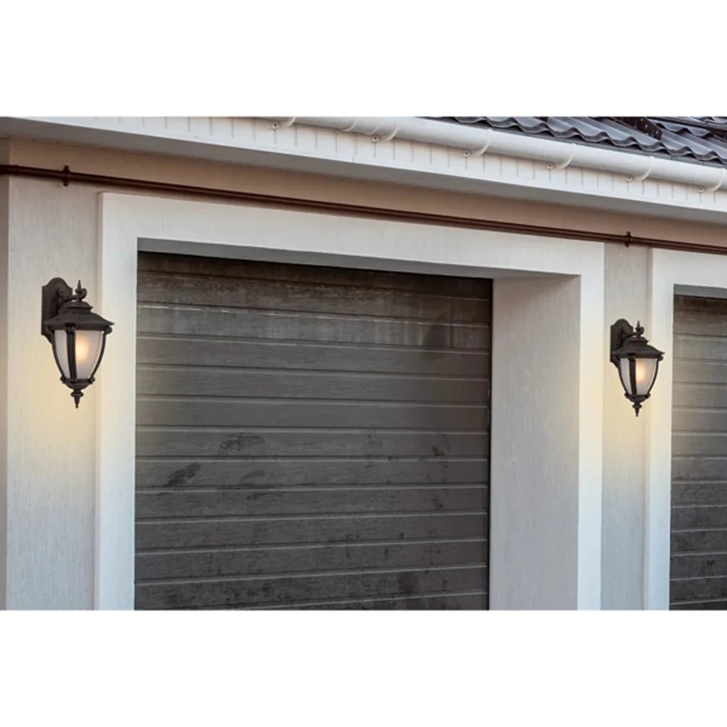 Delfino Outdoor Wall Light 1Lt in Black - Image 3