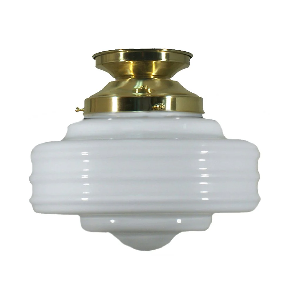 Detroit 8"or 14"  Batten Fix Pendant Light - Black/Chrome/Polished Brass - Image 3