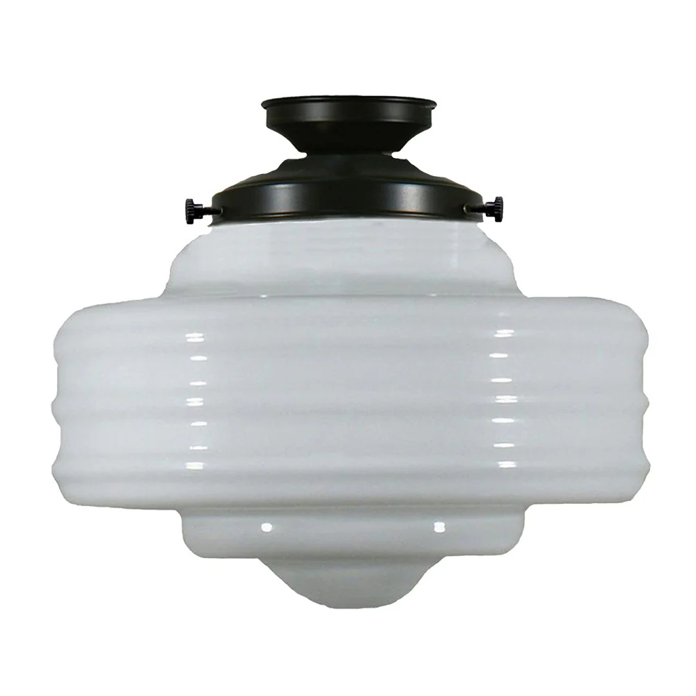Detroit 8"or 14"  Batten Fix Pendant Light - Black/Chrome/Polished Brass - Image 4
