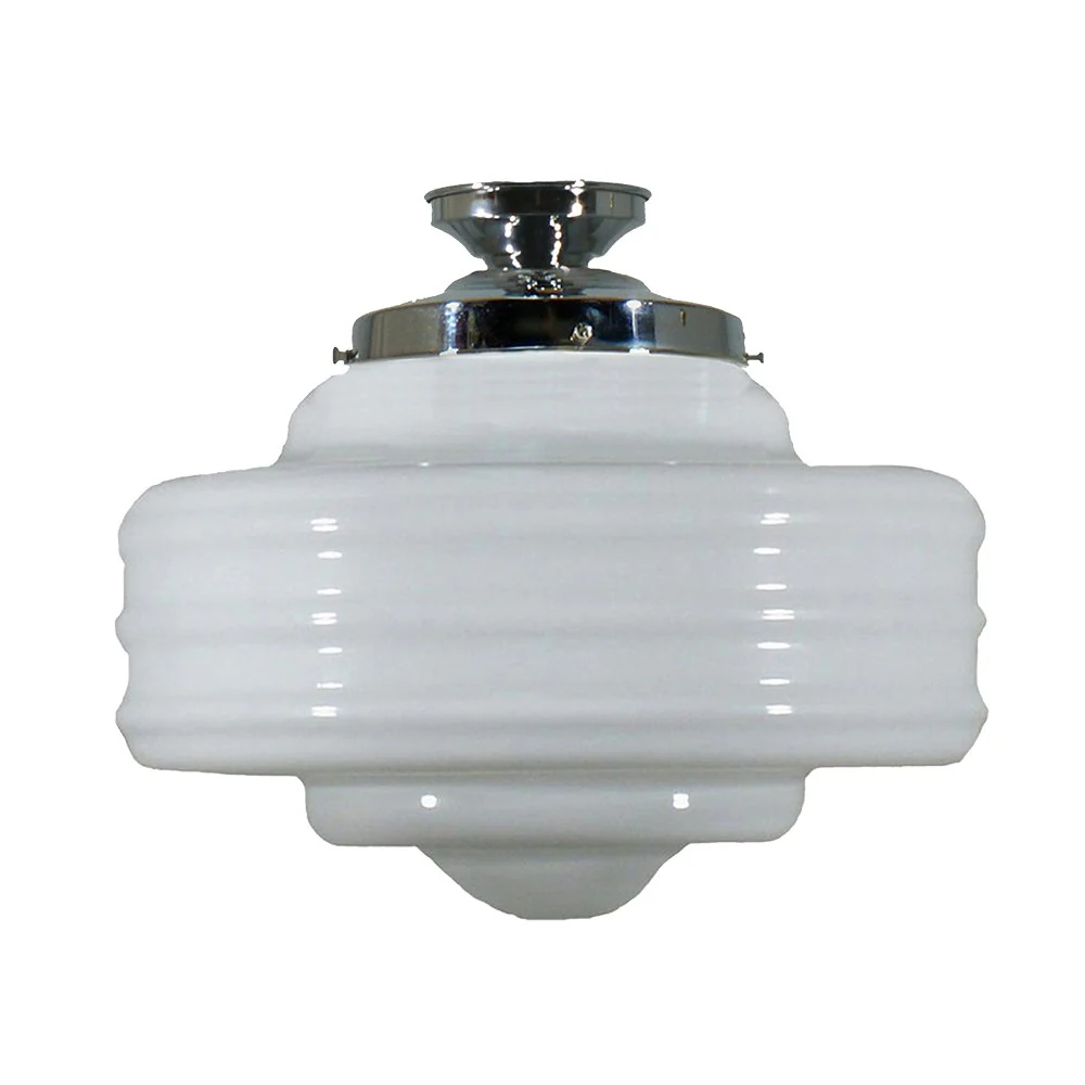 Detroit 8"or 14"  Batten Fix Pendant Light - Black/Chrome/Polished Brass - Image 5