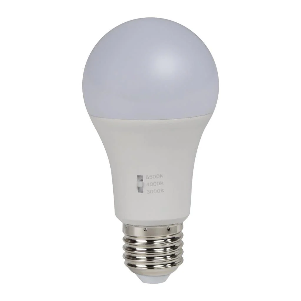 12W Tricolour Dimmable Frosted LED lamp 240V E27/B22 - Image 2