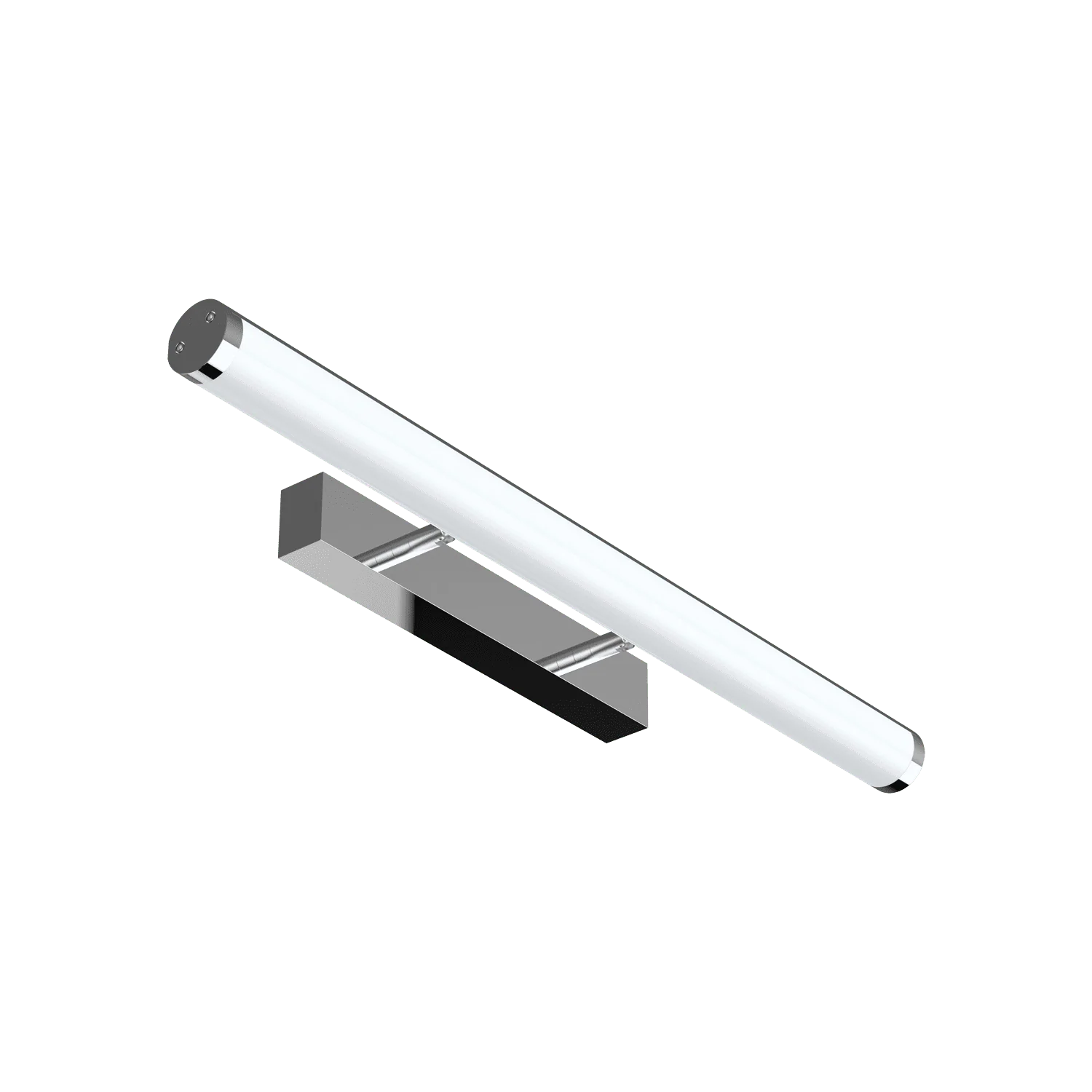 Domus Mirror LED Tubular Vanity Wall Light Tri-Colour - Black, White, Chrome, Satin Chrome or Satin Brass - Image 3