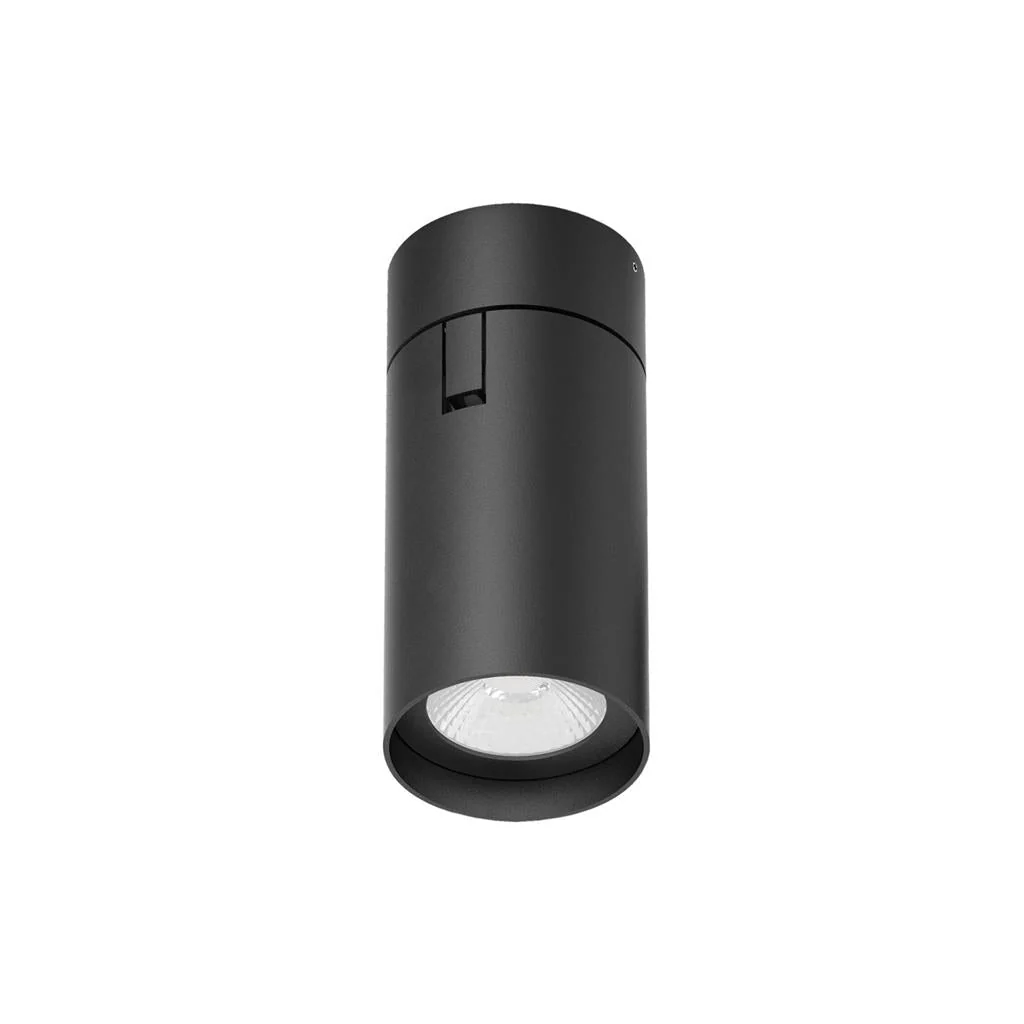 Domus PISTOL Round 15W, 25W Surface Mount Adjustable LED dimmable IP20 Downlight- Black/White - Image 2