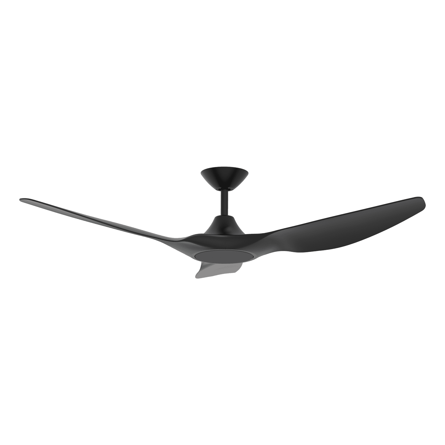 Domus Strike 60" DC Ceiling Fan with Remote | White, White Oak, Black or Black Walnut - Image 3