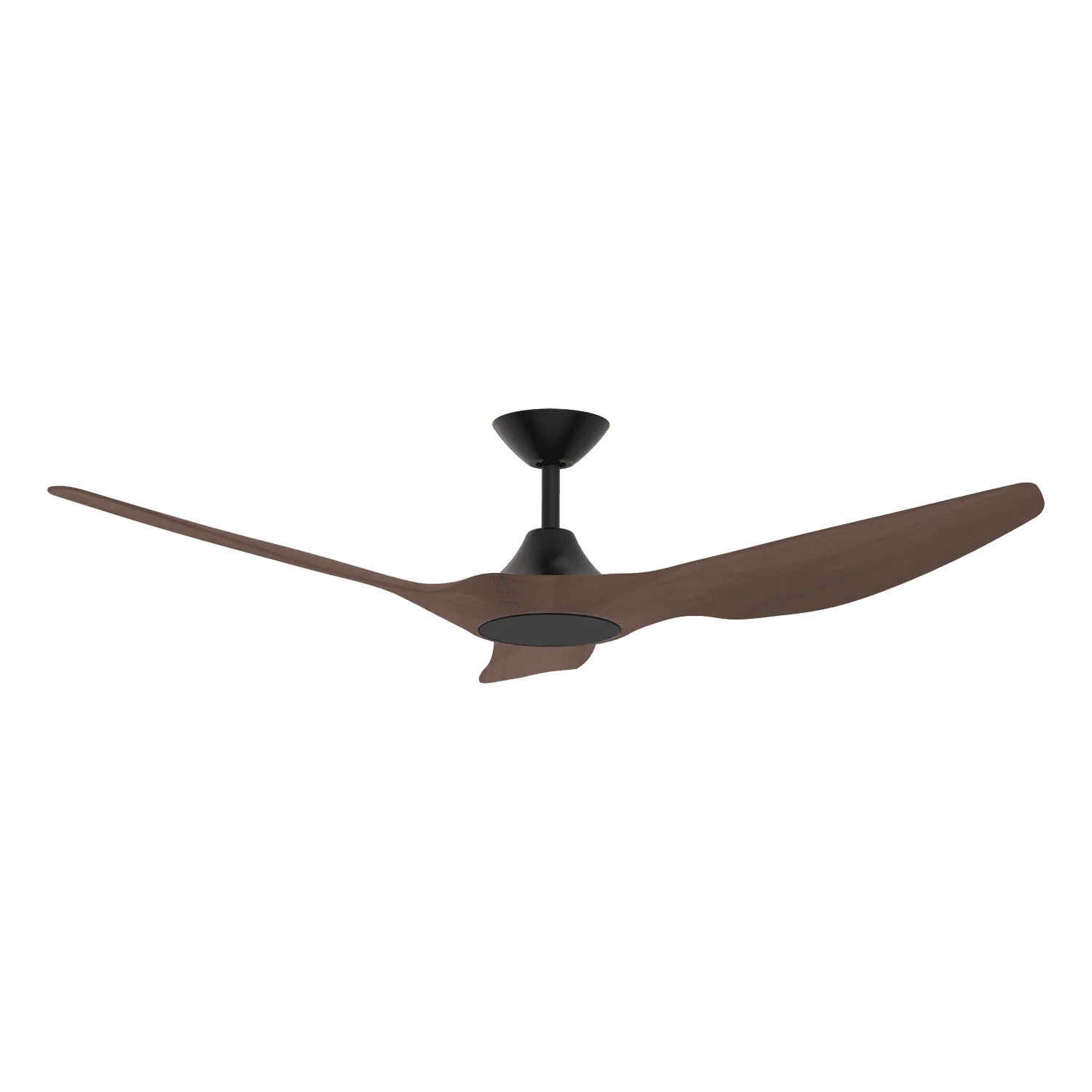 Domus Strike 60" DC Ceiling Fan with Remote | White, White Oak, Black or Black Walnut - Image 4