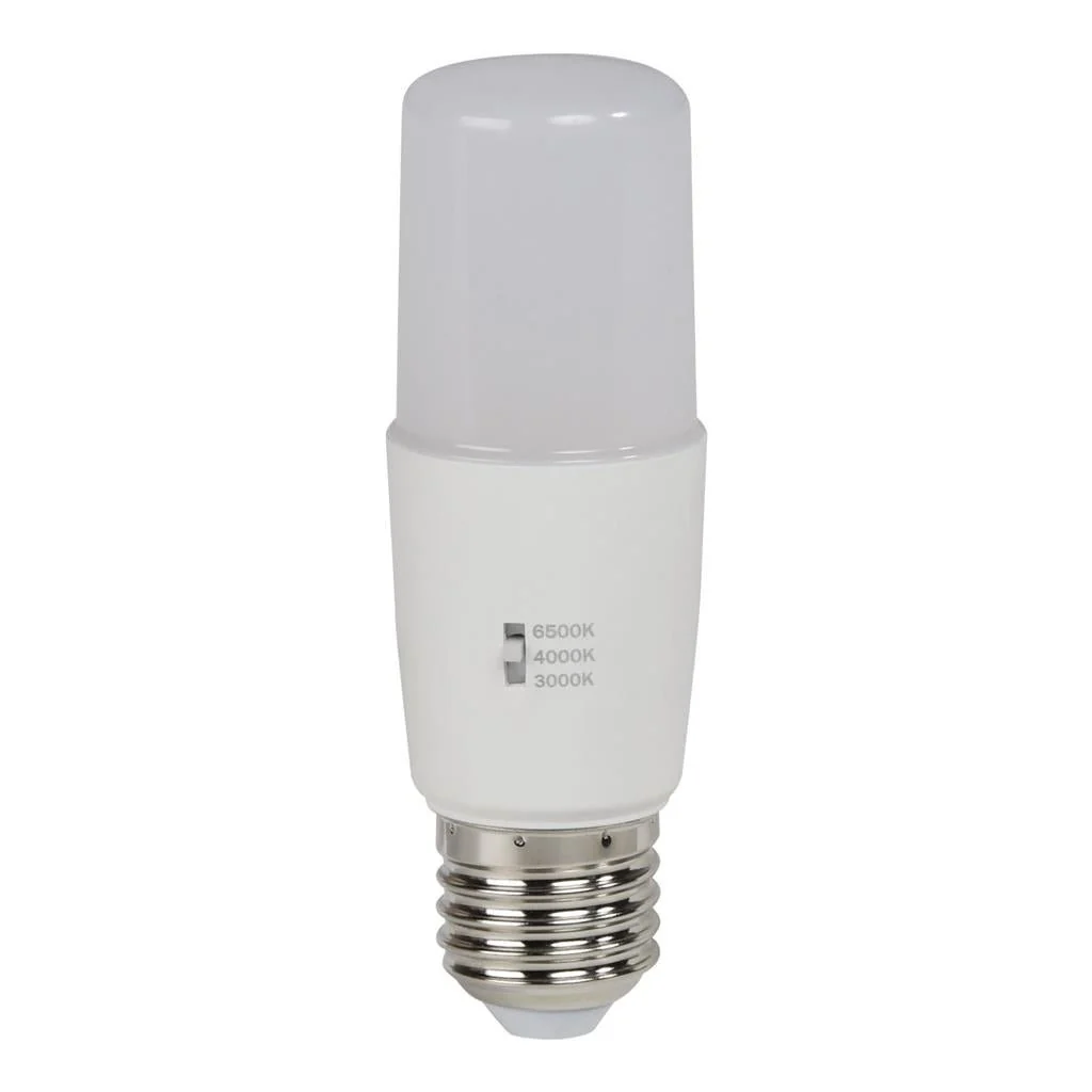 Domus T40 8W LED Tricolour dimmable lamp 240V Frosted Globe - B22/E27 - Image 2