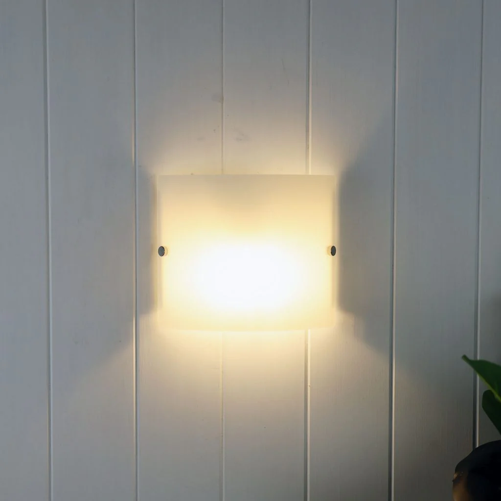 DUO 2 Frost Glass Interior Wall Light - Image 3
