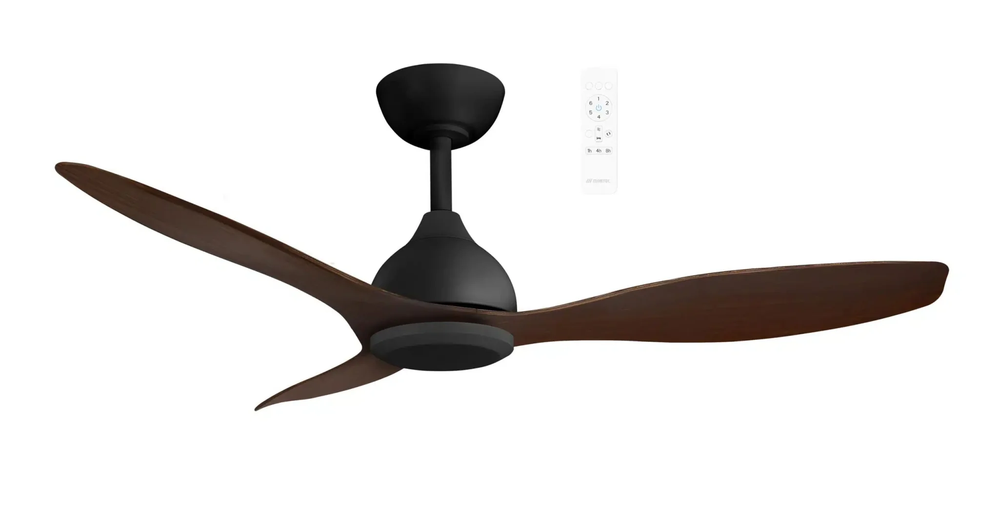 Elite DC 48″ & 52″ Smart Ceiling Fan With WIFI Remote Control - White, Black or Walnut | Without Light - Image 2