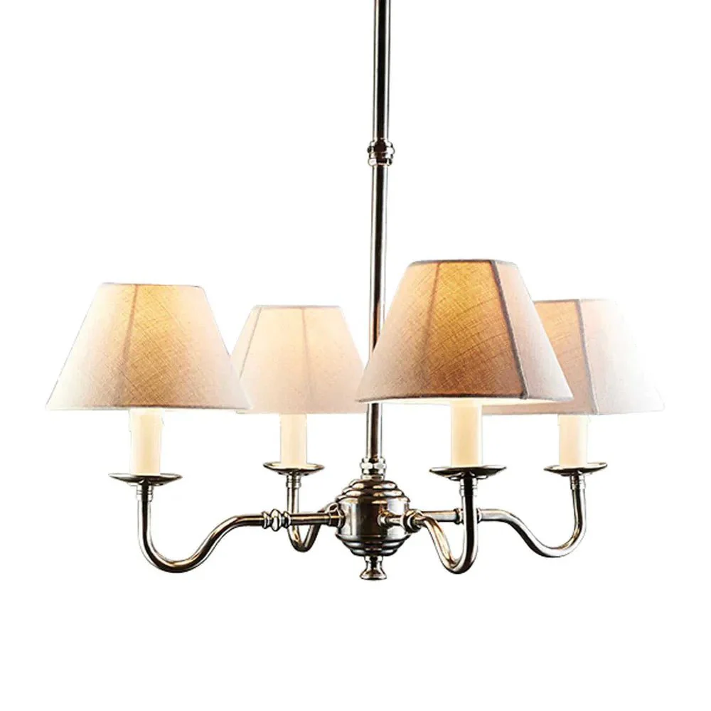 Emac Lawton MILTON CHANDELIER SILVER