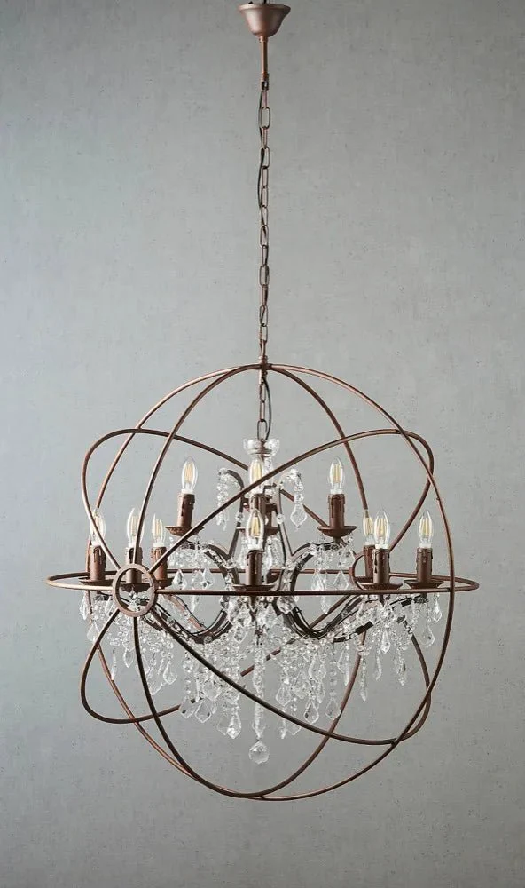 Emac Lawton SUNDANCE CHANDELIER LARGE RUST - Image 2