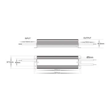 Havit 12v 200W Weatherproof LED Driver - Image 2