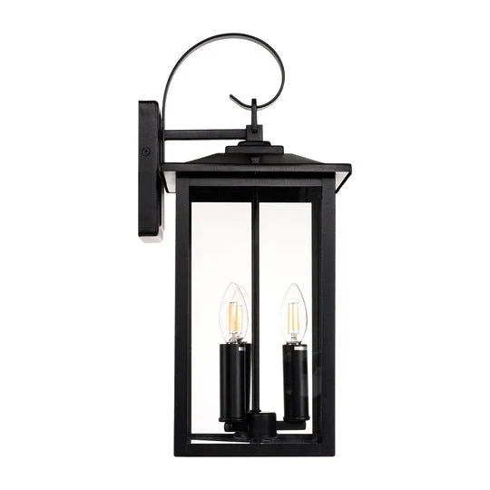 Havit  Madix Galvanised Iron Black Wall Light - HV3535W-M-BLK - Image 5