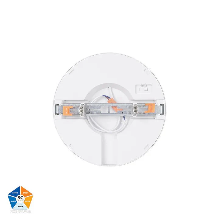 Havit Auster 18w LED Ceiling Mounted White  Oyster Light - HV5863S-WHT - Image 4
