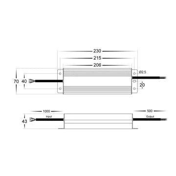 Havit HV9660-100W - 100W Weatherproof Dimmable LED Driver - Image 2