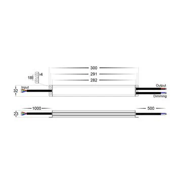Havit HV9661-60W - 60W Triac + 0-1/10v Dimmable LED Driver - Image 2