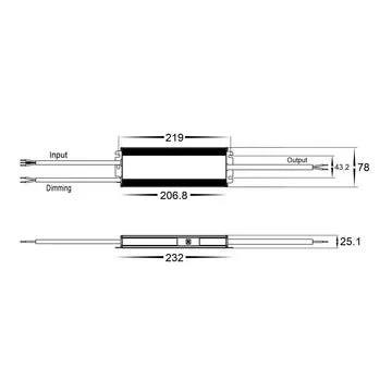 Havit HV96631-12V100W | HV96631-24V100W- 100W Dali 2 + Push Dim Dimmable LED Driver - Image 2