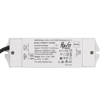 Havit HV96631-12V30W | HV96631-24V30W - 30W Dali 2 + Push Dim Dimmable LED Driver