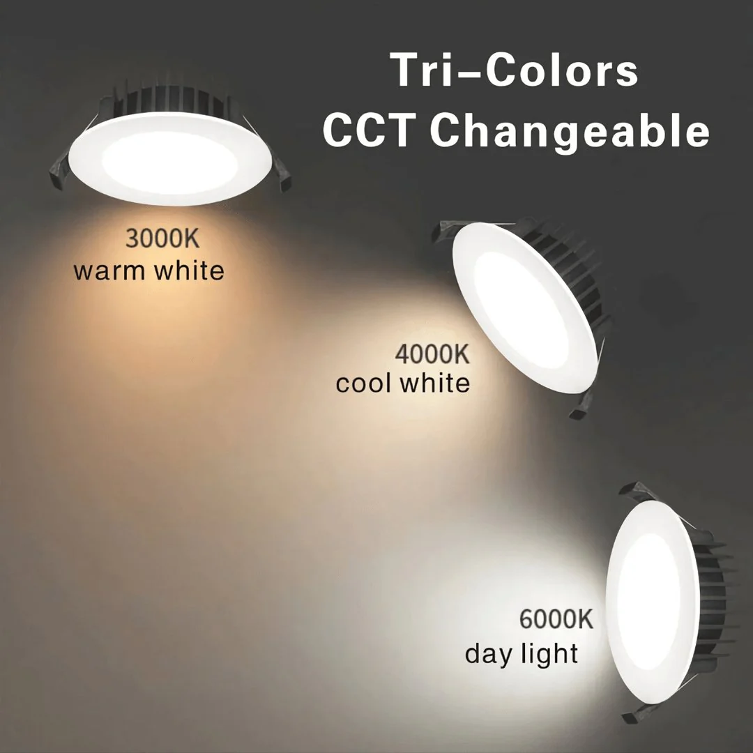 INFINITE 207 12W Tiltable COB Aluminium LED Downlight 90mm cut out - Image 3