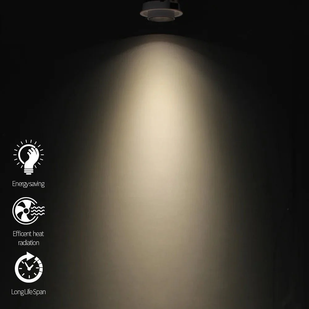 Infinite Focus White Pull Out Tri-Colour Dimmable LED Downlight - Image 10