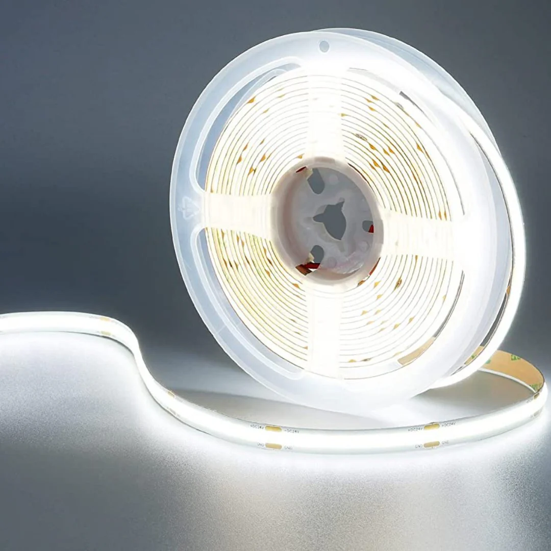 8mm | 10W/m 6000ºK | IP20 | COB Flexible LED Strip Light