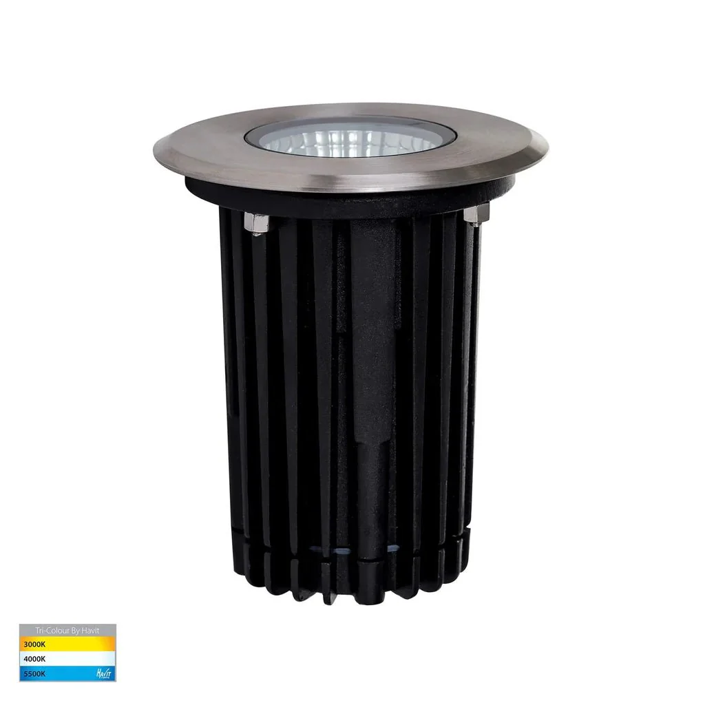 Klip LED inground Light CCT 7w 316 Stainless Steel Havit Lighting - HV1831T - Image 4