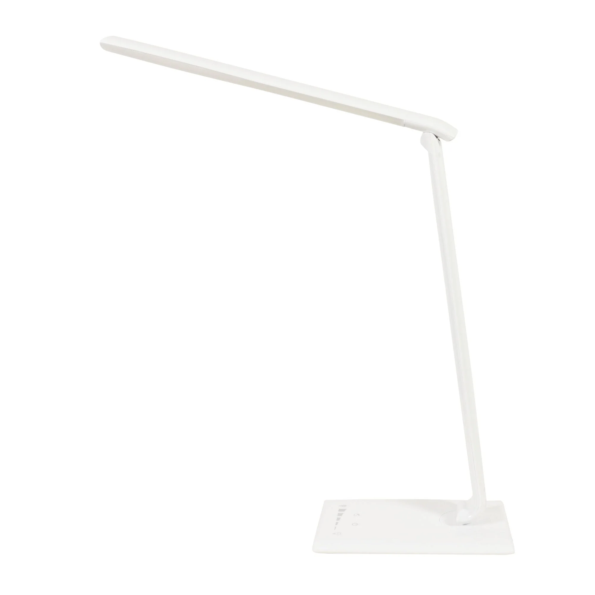 Luke LED White Desk Lamp Touch Dim USB Port - Image 6