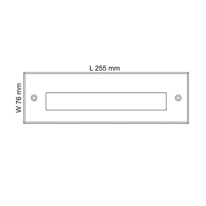SAL Exterior Brick Light Maxi Plain SE7139 7W - Image 2