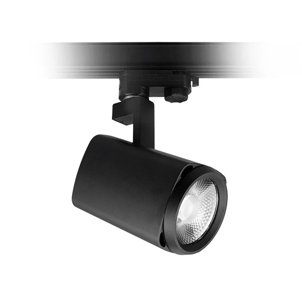 XTI25 25w COB LED Spot Track Light in Black, White or Silver (2700k / 3000k / 4000k / 5000k) - Image 2