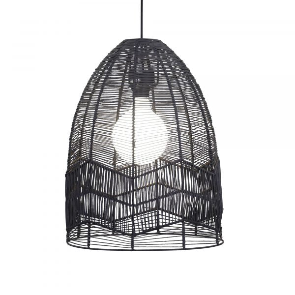Serang DIY Pendant Black Rattan Cane - OL64457BK - Image 3