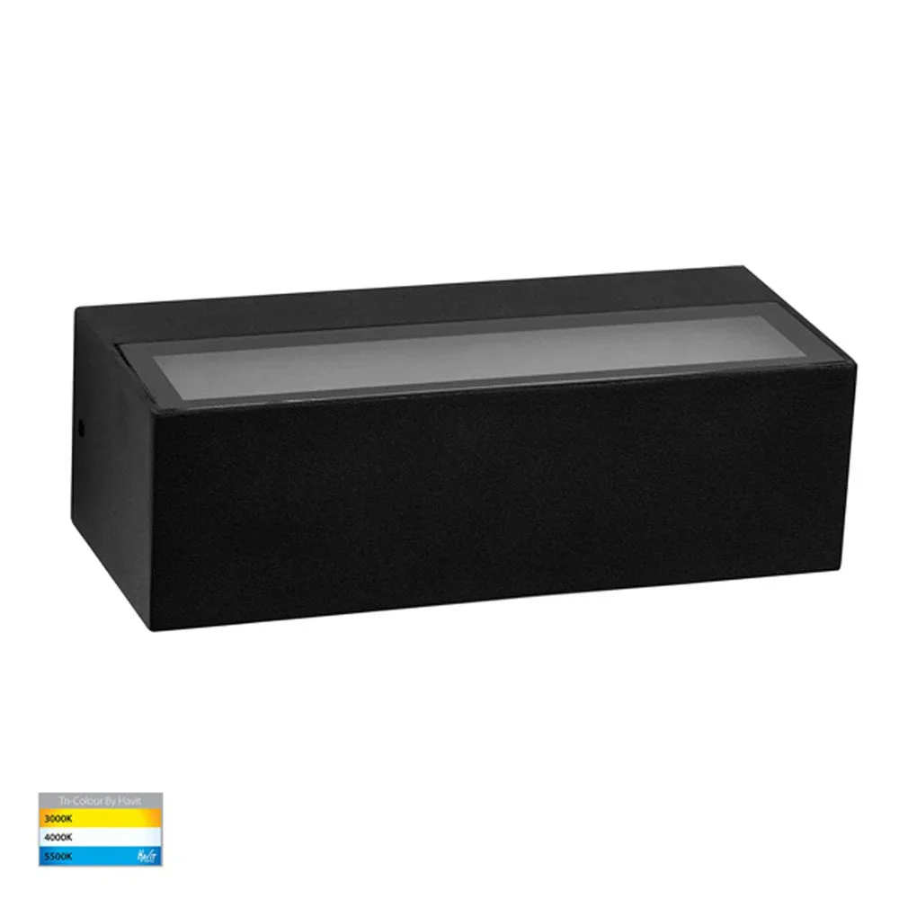 Siena LED Up and Down Wall Light CCT 9w Black, White Havit Lighting - HV3655T - Image 2