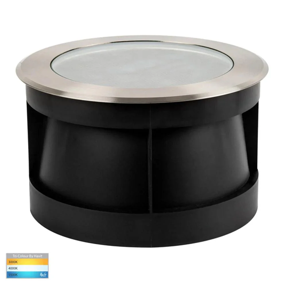 Split LED inground Light CCT 18w 316 Stainless Steel Havit Lighting - HV1845T - Image 2