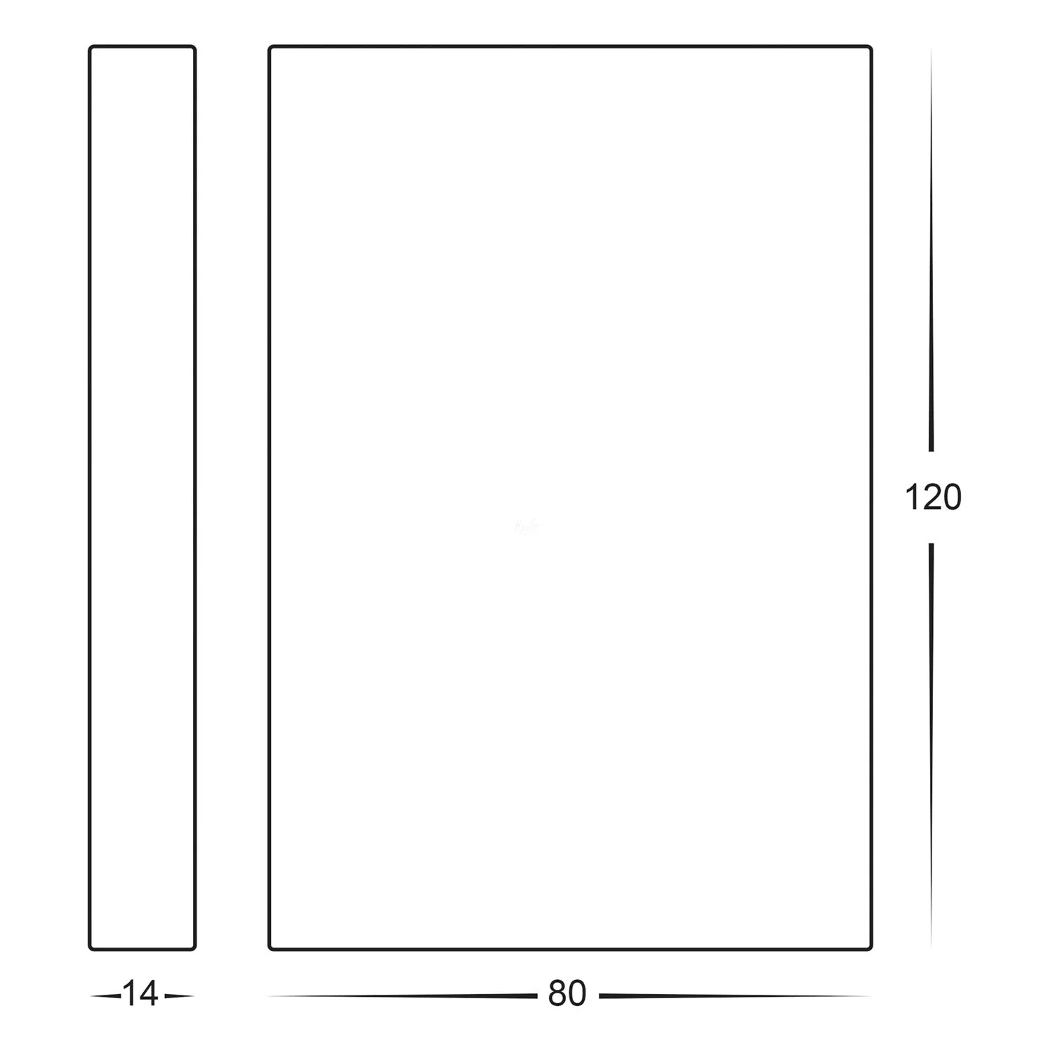 Stylez Outdoor LED Up/Down Wall Light Available in 6 Colours Havit Lighting - HV3289 - Image 4