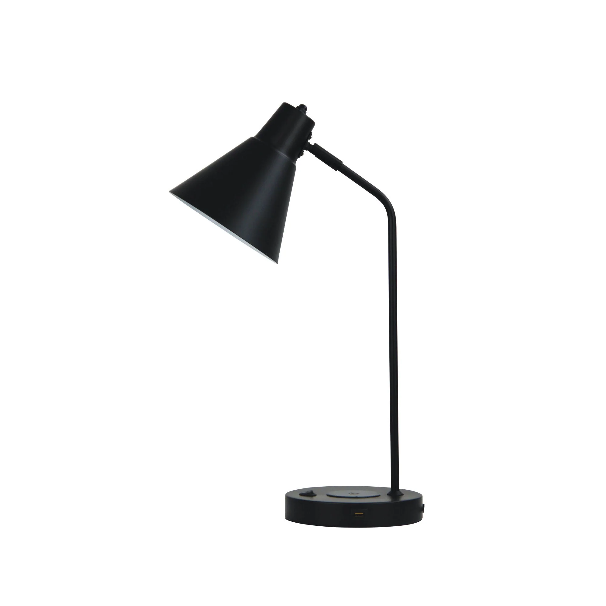 Targa Desk Lamp Black With USB+ - Image 5