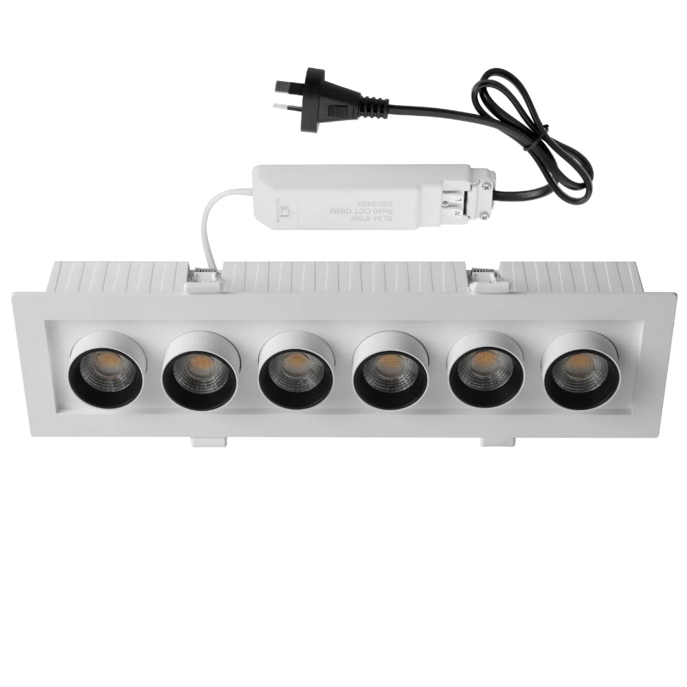 Telbix 2 4 6 Light LED Dimmable Downlight in White - Image 10