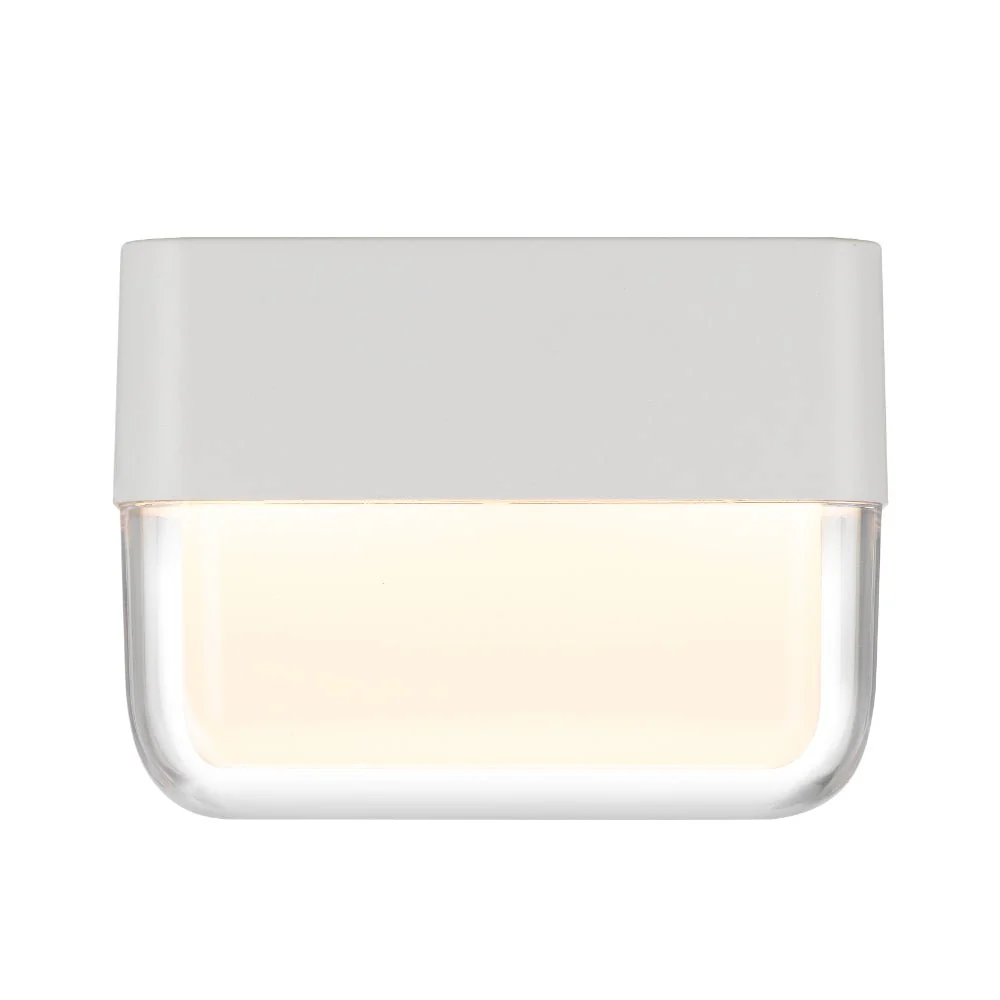 Telbix FADRO LED Exterior Wall Bracket (Available in Black & White, 10cm & 18cm) - Image 8