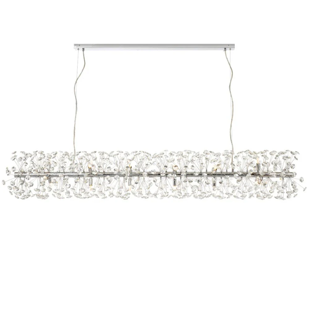 Telbix Lerida 18 Light Rectangular Pendant - Image 5