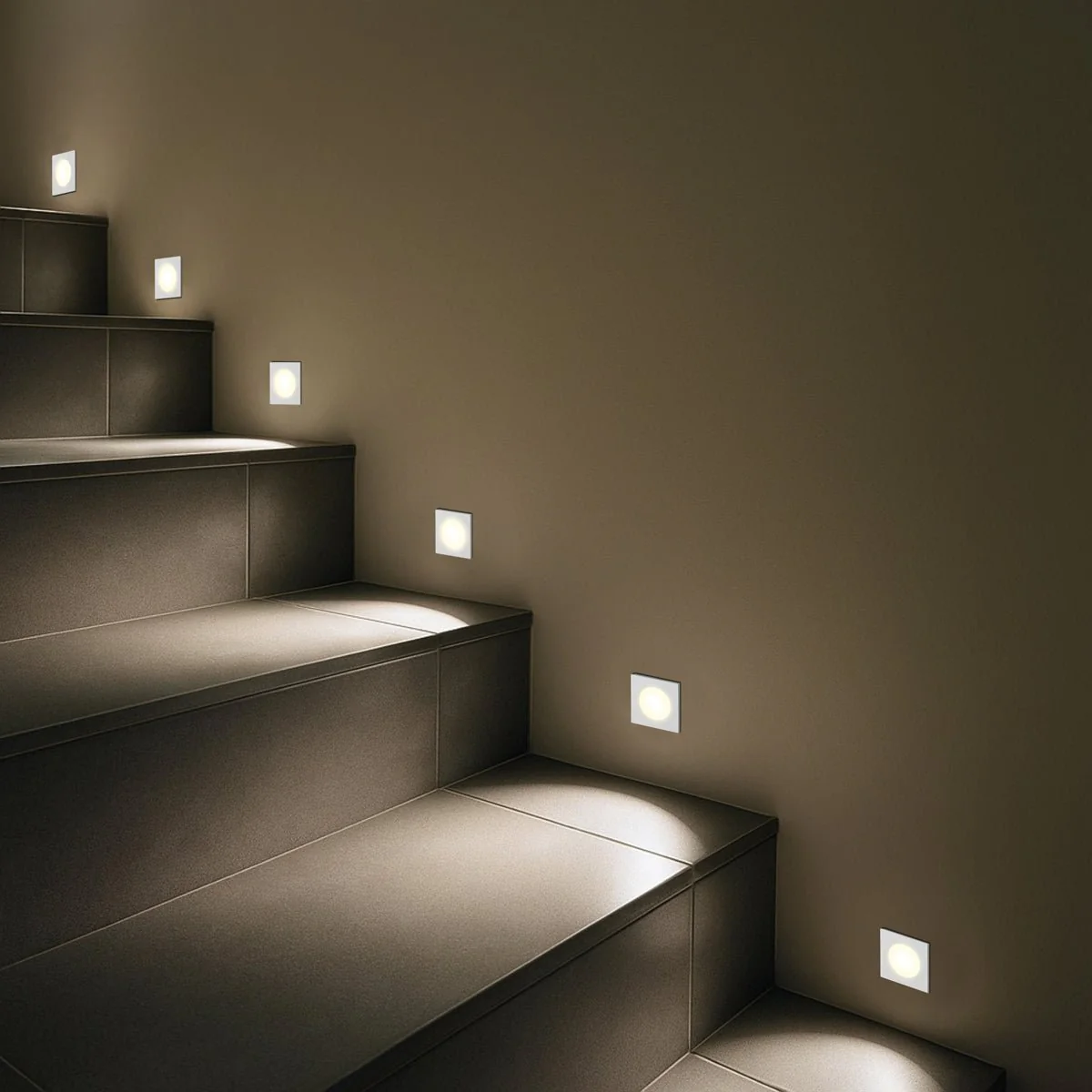 Telbix Maren 2W LED Square Steplight Multi-Colour / Tri-Colour - Image 2